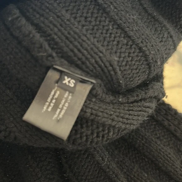 Proenza Schouler oversized sweater black cashmere/wool - Picture 4 of 5